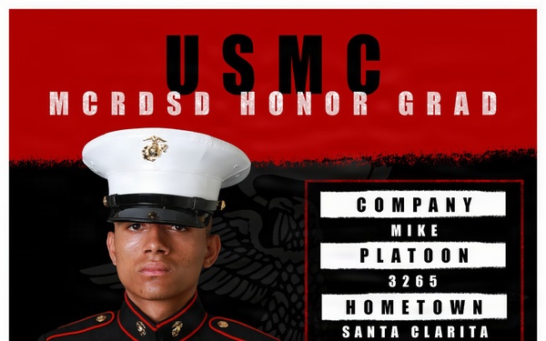 Mike Company Honor Graduate