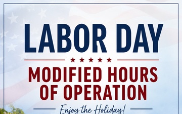 BACH Announces Available Services Labor Day Federal Holiday, Fort Campbell DONSAs