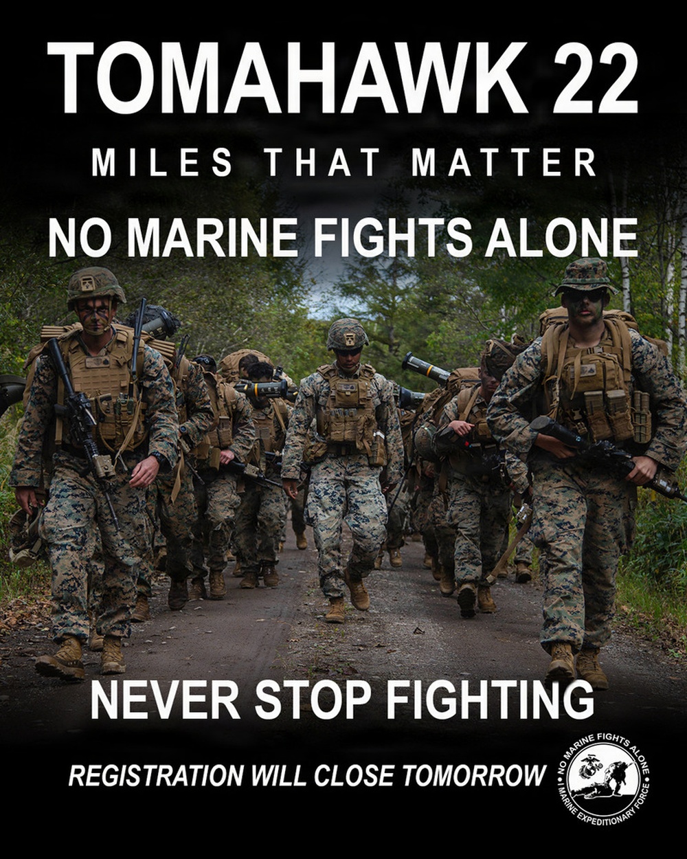 Promotion for Tomahawk 22: Miles that Matter Registration