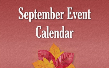 2026 September Event Calendar for MCAS Iwakuni