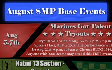MAGTFTC Monthly: Single Marines Program August Events