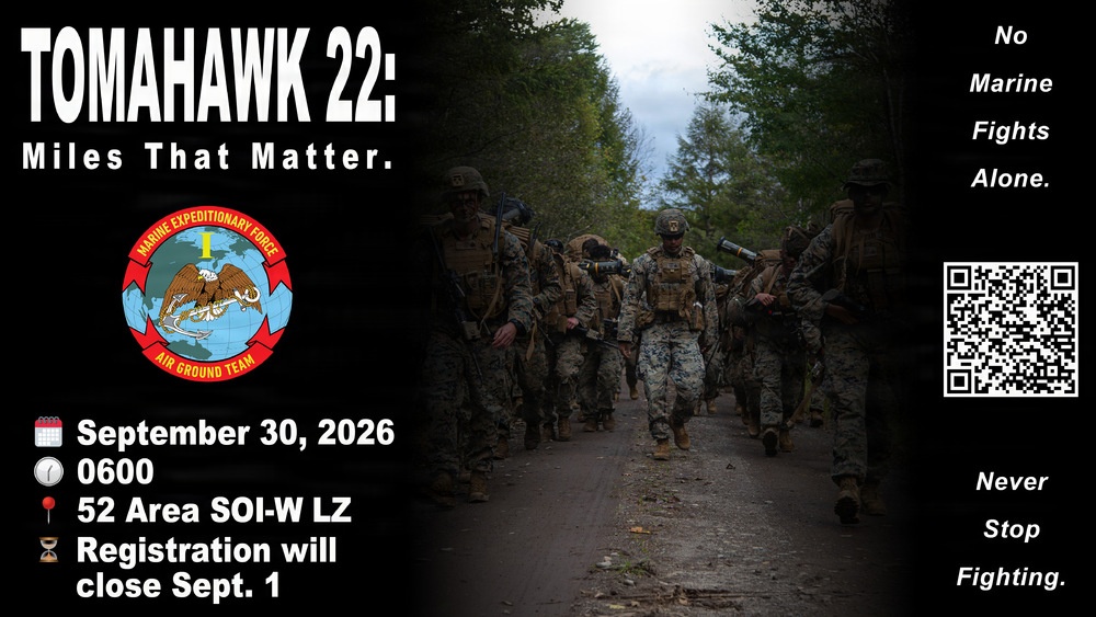 Tomahawk 22: Sign-Up Poster