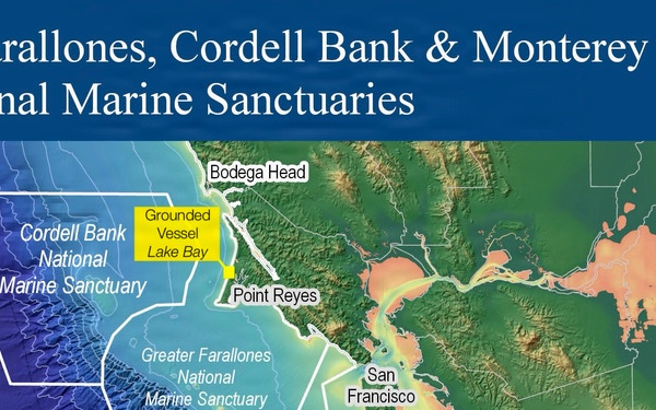 Unified Command responds to grounded vessel near Point Reyes
