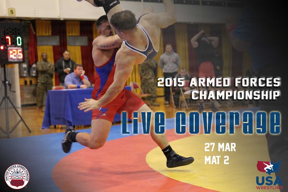 Armed Forces Championships Live - Day 1 Mat 2