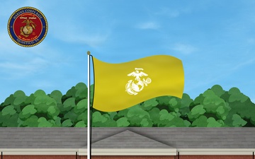 MCB Quantico Flag Conditions | Yellow Flag Graphic