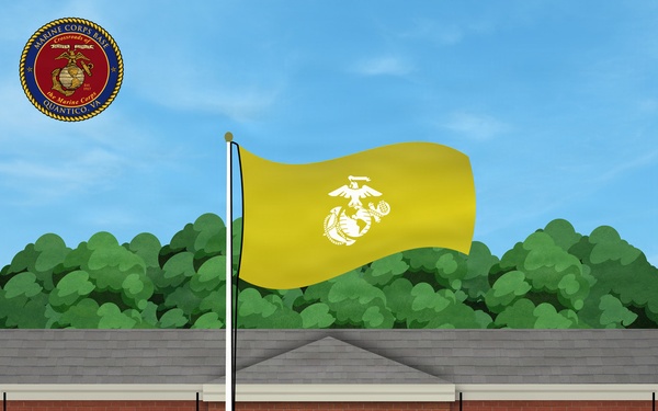 MCB Quantico Flag Conditions | Yellow Flag Graphic