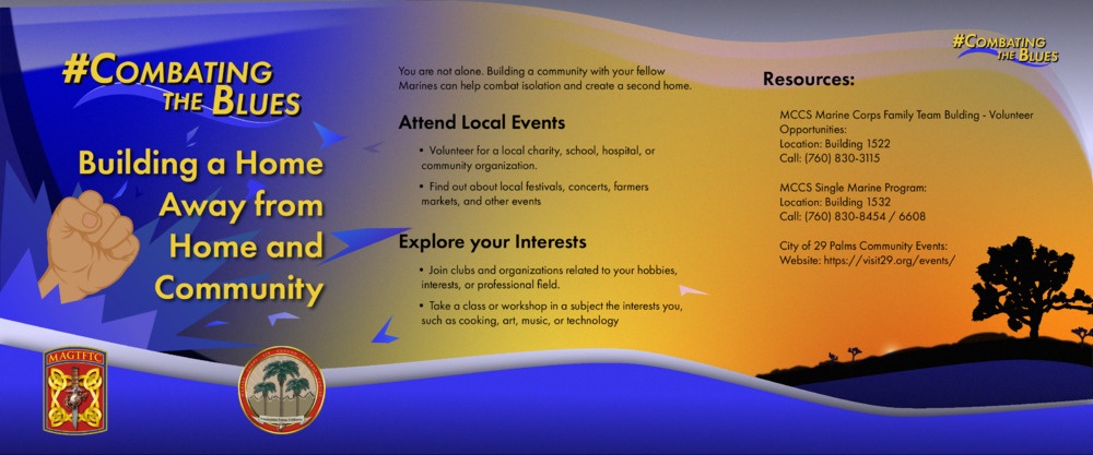 Combating the Blues: Building a Home Away from Home and Community