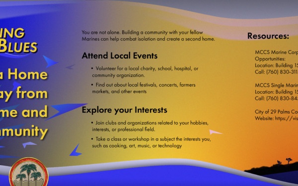 Combating the Blues: Building a Home Away from Home and Community
