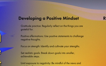 Combating the Blues: Resiliency and Positive Mindset