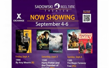 Sadowski Reel-Time theater schedule