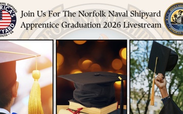 Norfolk Naval Shipyard Hosting Apprentice Graduation 2026 Livestream Sept. 24
