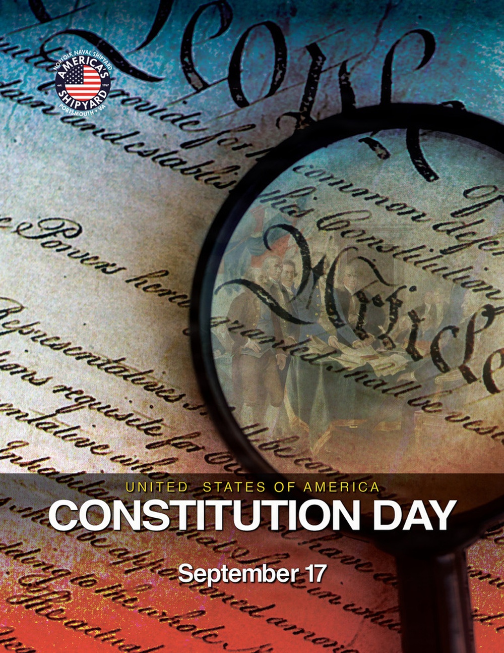 Norfolk Naval Shipyard Honors Constitution Day