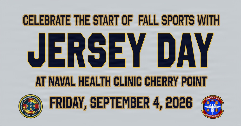 Jersey Day at Naval Health Clinic Cherry Point