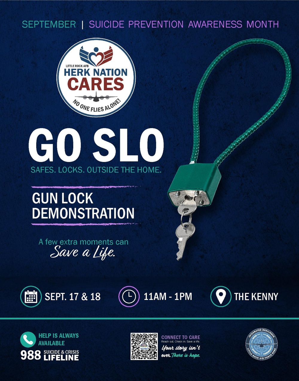 Go SLO campaign promotes firearm safety during Suicide Prevention Awareness Month