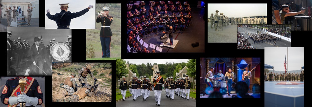 1st Marine Division Band Banner