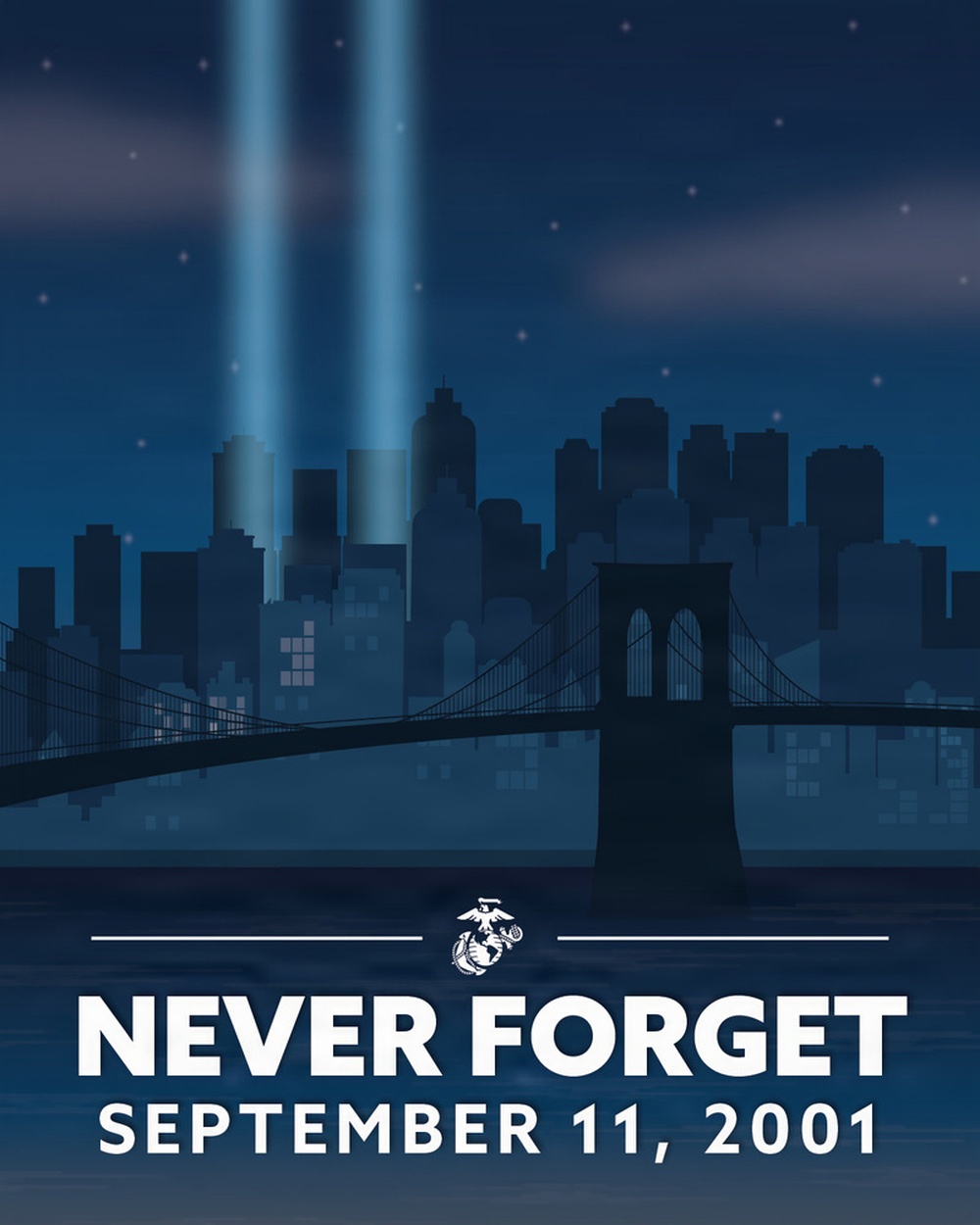 September 11 Memorial Graphic
