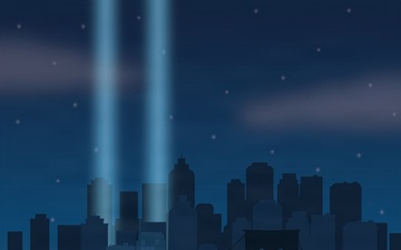 September 11 Memorial Graphic