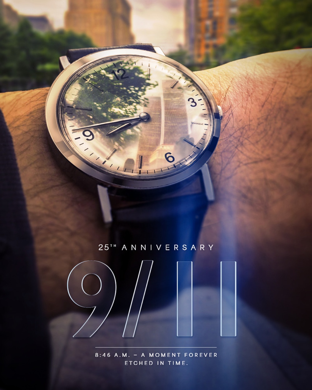 9/11 25th Anniversary Graphic