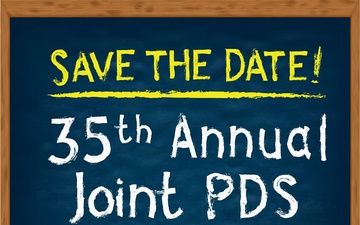 Save the date: 35th Annual Joint PDS
