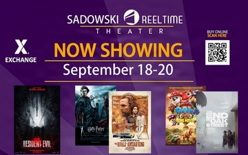 Sadowski Reeltime theater movies Sept 18-20