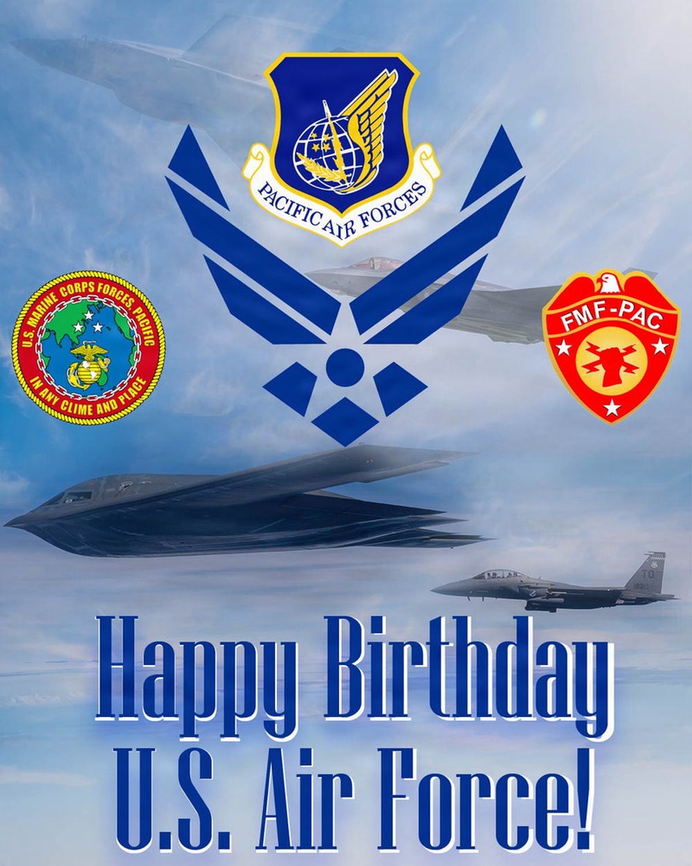 MARFORPAC celebrates U.S. Air Force birthday
