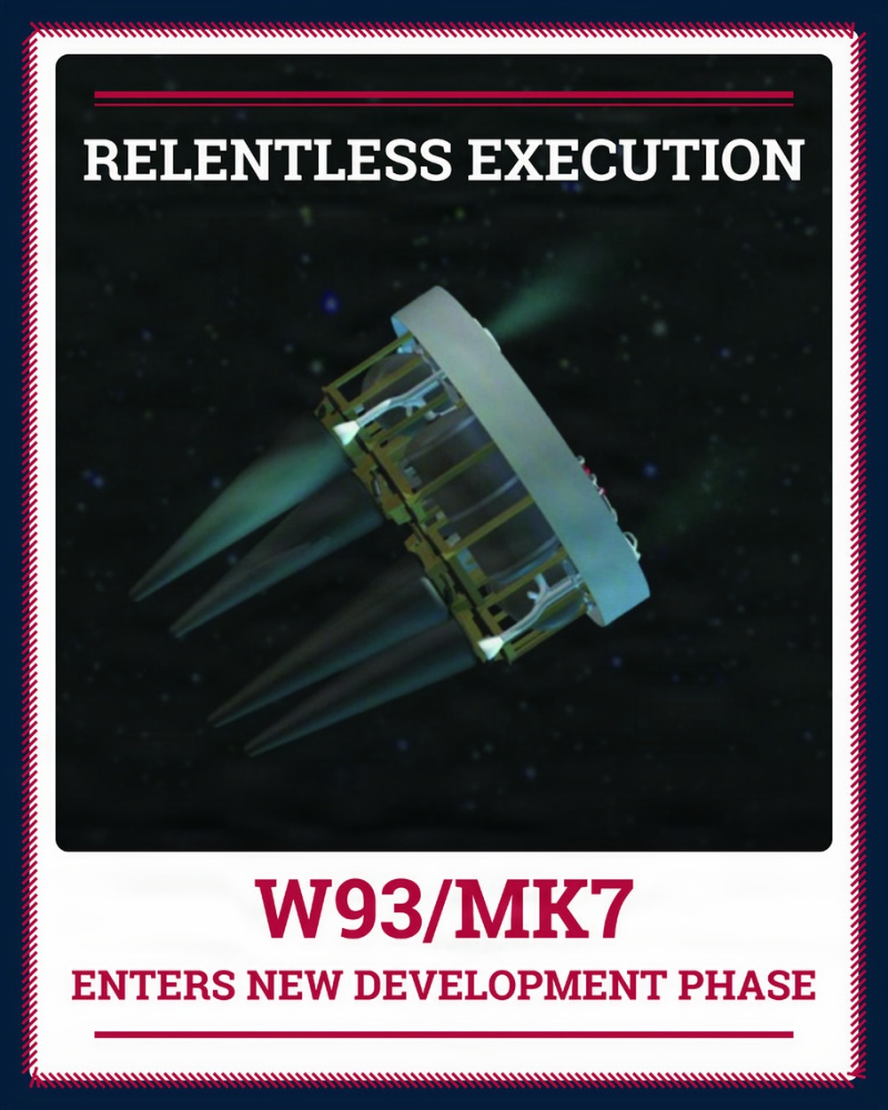 DVIDS - News - Navy W93 Mk7 Program Enters New Phase of Development