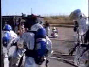 Airfield Firefighter Training