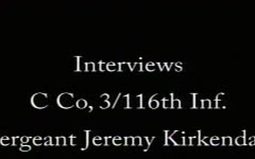 Infantry interviews
