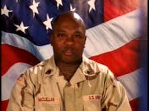 Interview with SSG McClellan