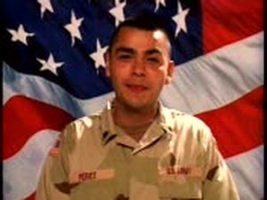 Interview with SPC Perez