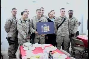 Senators Visit Troops in Fallujah