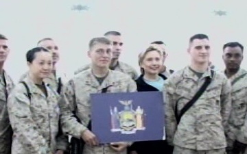 Senators Visit Troops in Fallujah