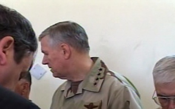 GEN Myers in Tikrit