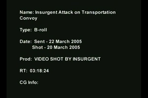 Insurgents Attack Convoy