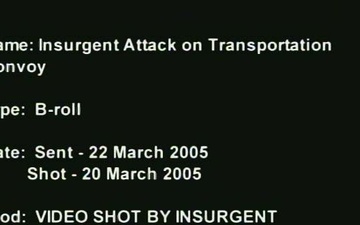 Insurgents Attack Convoy