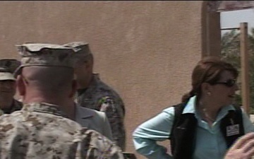 Susan Davis (CA) Visits Fallujah