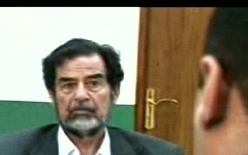 Saddam In Court