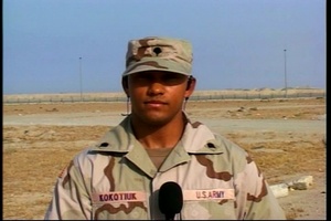 Interview with SPC Kokotiuk