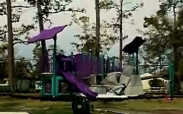 Damage at Keesler Air Force Base