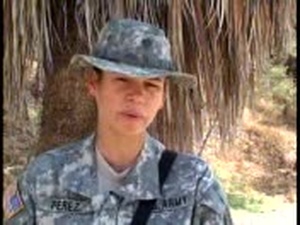 Greetings from SPC Perez