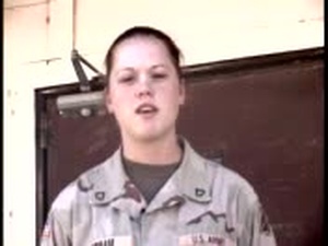 Shoutout from Pfc. Burnham