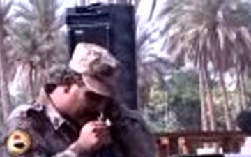 Iraqi Commandos Graduate b-roll
