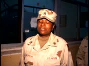 Greeting From Staff Sgt. Morton