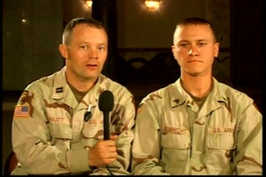Capt. Pratt and Sgt. Giesbrecht