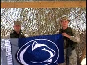 Lance Cpl. Orr and James Flemming