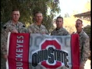 Four Marine Buckeyes
