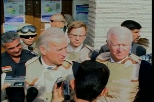 Senators Visit During Iraqi Election package