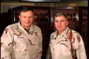 Gen. Abizaid and Lt. Gen. Eikenberry
