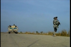 New IA Checkpoints Protect U.S. Troops B-roll