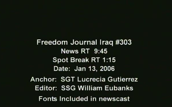 Freedom Journal Iraq #303